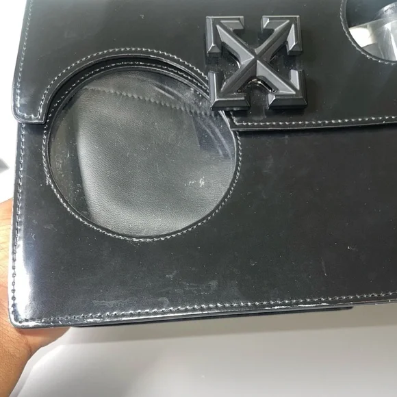 Off white Meteor Jitney Leather Bag - Picture 8 of 15